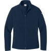 Custom Nike Womens Full-Zip Soft Shell Jacket Navy Blue