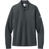 Custom Nike Essential 1/2-Zip Cover-Up Anthracite Gray