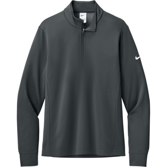 Custom Nike Essential 1/2-Zip Cover-Up Anthracite Gray