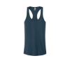 Custom Next Level Apparel Womens Ideal Racerback Tank Indigo Blue