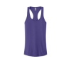 Custom Next Level Apparel Womens Ideal Racerback Tank Purple Rush