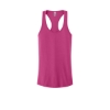 Custom Next Level Apparel Womens Ideal Racerback Tank Raspberry Pink