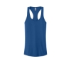 Custom Next Level Apparel Womens Ideal Racerback Tank Royal Blue