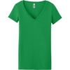 Custom Next Level Apparel Womens Ideal V-Neck Tee KellyGreen