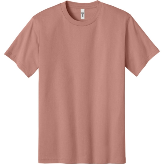 Custom Next Level Apparel Ideal Jersey Tee Desert Pink