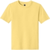 Custom Next Level Apparel Youth CVC Tee Banana Cream Yellow