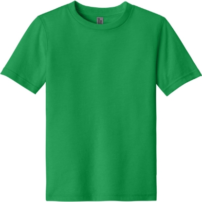 Custom Next Level Apparel Youth CVC Tee Kelly Green