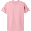 Custom Next Level Apparel Adult Cotton Tee. Light Pink