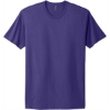 Custom Next Level Apparel Adult Cotton Tee. Purple Rush