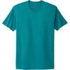 Custom Next Level Apparel Adult Cotton Tee. Teal Blue
