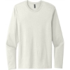 Custom Next Level Apparel Cotton Long Sleeve Tee. Natural Beige