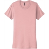Custom Next Level Apparel Womens Cotton Tee. Light Pink