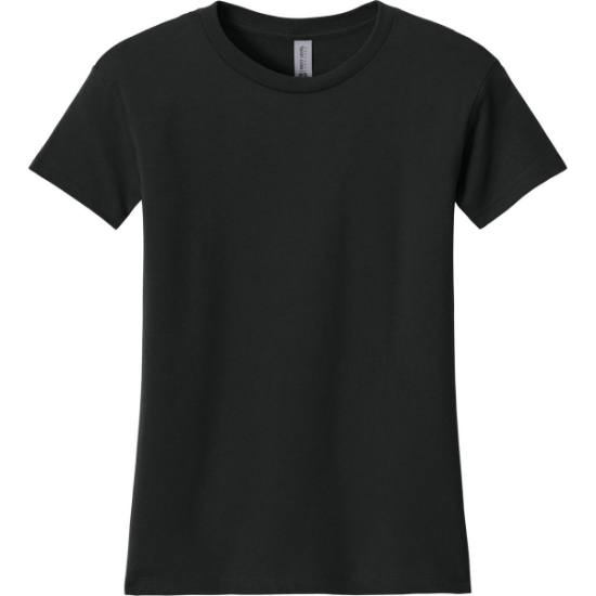 Custom Next Level Apparel Womens Cotton Relaxed Tee Black