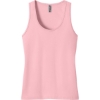 Custom Next Level Apparel Womens Cotton Tank Light Pink