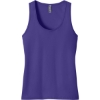 Custom Next Level Apparel Womens Cotton Tank Purple Rush