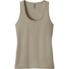 Custom Next Level Apparel Womens Cotton Tank Tan