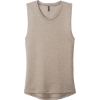 Custom Next Level Apparel Womens Festival Muscle Tank. Silver