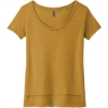 Custom Next Level Apparel Womens Festival Scoop Neck Tee. AntqGold