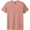 Custom Next Level Apparel Adult Tri-Blend Tee. Desert Pink