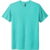 Custom Next Level Apparel Adult Tri-Blend Tee. Tahiti Blue