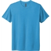 Custom Next Level Apparel Adult Tri-Blend Tee. Vintage Turquoise Blue