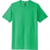 Custom Next Level Apparel Adult Poly/Cotton Tee. Envy Green