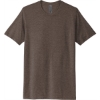 Custom Next Level Apparel Adult Poly/Cotton Tee. Espresso Brown