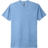Custom Next Level Apparel Adult CVC Tee. Heather Columbia Blue