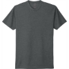 Custom Next Level Apparel Adult CVC Tee. Heather Heavy Metal Gray