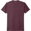 Custom Next Level Apparel Adult CVC Tee. Heather Maroon Red