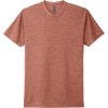 Custom Next Level Apparel Adult CVC Tee. Heather Redwood