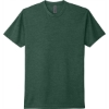 Custom Next Level Apparel Adult CVC Tee. Heather Forest Green