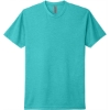 Custom Next Level Apparel Adult CVC Tee. Tahiti Blue