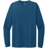 Custom Next Level Apparel Adult CVC Long Sleeve Tee HtrCoolBlu
