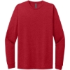 Custom Next Level Apparel Adult CVC Long Sleeve Tee Red