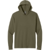 Custom Next Level Apparel CVC Long Sleeve Hoodie Military Green