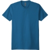 Custom Next Level Apparel Adult CVC Sueded Tee. Cool Blue