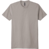 Custom Next Level Apparel Adult CVC Sueded Tee. Light Gray