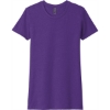 Custom Next Level Apparel Womens CVC Tee. Purple Rush