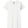 Custom Next Level Apparel Womens CVC Tee. White
