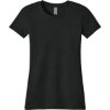 Custom Next Level Apparel Womens Tri-Blend Tee. Black