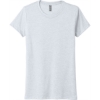 Custom Next Level Apparel Womens Tri-Blend Tee. Heather White