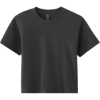 Custom Next Level Apparel Womens Heavyweight Boxy Tee Graphite Black