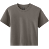 Custom Next Level Apparel Womens Heavyweight Boxy Tee Shiitake Brown