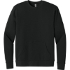 Custom Next Level Apparel Santa Barbara Pocket Sweatshirt Black