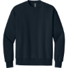 Custom Next Level Apparel Heavyweight Sweatshirt Midnight Navy Blue