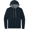 Custom Next Level Apparel Laguna Hoodie Midnight Navy Blue/Heather Gray