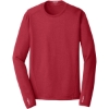 Custom OGIO Long Sleeve Pulse Crew. Ripped Red