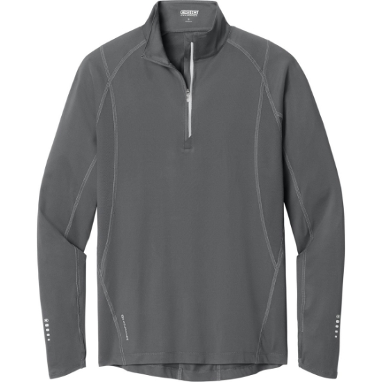 Custom OGIO Nexus 1/4-Zip Pullover. Gear Grey
