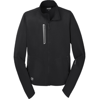 Custom OGIO Fulcrum Full-Zip. Blacktop Black